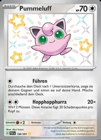 Pummeluff 198/091 – Paldeas Schicksale (PAF), Pokémon-Karte Deutsch