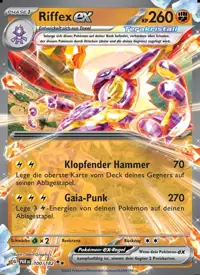 Riffex-ex 100/182 – Paradoxrift (PAR), Pokémon-Karte Deutsch