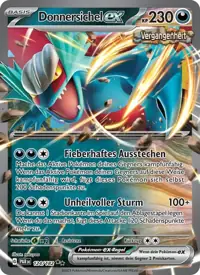 Donnersichel-ex 124/182 – Paradoxrift (PAR), Pokémon-Karte Deutsch