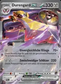 Durengard-ex 135/182 – Paradoxrift (PAR), Pokémon-Karte Deutsch