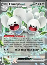 Famieps-ex 155/182 – Paradoxrift (PAR), Pokémon-Karte Deutsch