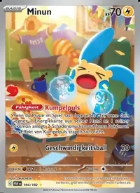 Minun 194/182 – Paradoxrift (PAR), Pokémon-Karte Deutsch
