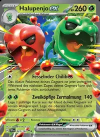 Halupenjo-ex 022/162 – Gewalten der Zeit (TEF), Pokémon-Karte Deutsch