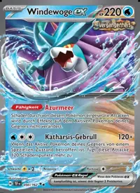 Windewoge-ex 050/162 – Gewalten der Zeit (TEF), Pokémon-Karte Deutsch