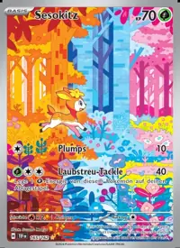 Sesokitz 165/162 – Gewalten der Zeit (TEF), Pokémon-Karte Deutsch