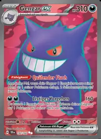 Gengar-ex 193/162 – Gewalten der Zeit (TEF), Pokémon-Karte Deutsch
