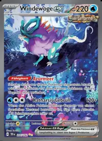 Windewoge-ex 205/162 – Gewalten der Zeit (TEF), Pokémon-Karte Deutsch