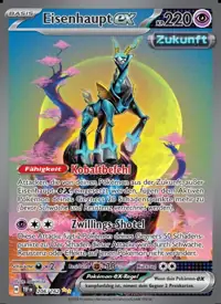 Eisenhaupt-ex 206/162 – Gewalten der Zeit (TEF), Pokémon-Karte Deutsch
