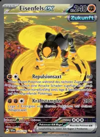 Eisenfels-ex 207/162 – Gewalten der Zeit (TEF), Pokémon-Karte Deutsch