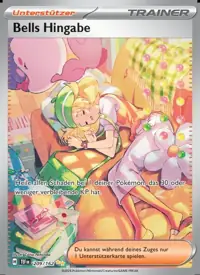 Bells Hingabe 209/162 – Gewalten der Zeit (TEF), Pokémon-Karte Deutsch