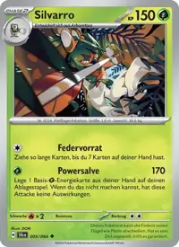 Silvarro 005/064 – Nebel der Sagen (SFA), Pokémon-Karte Deutsch