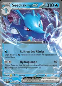 Seedraking-ex 012/064 – Nebel der Sagen (SFA), Pokémon-Karte Deutsch