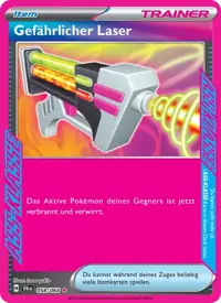 Gefährlicher Laser 058/064 – Nebel der Sagen (SFA), Pokémon-Karte Deutsch