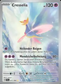 Cresselia 071/064 – Nebel der Sagen (SFA), Pokémon-Karte Deutsch