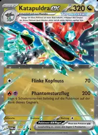 Katapuldra-ex 130/167 – Maskerade im Zwielicht (TWM), Pokémon-Karte Deutsch