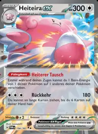 Heiteira-ex 134/167 – Maskerade im Zwielicht (TWM), Pokémon-Karte Deutsch