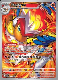 Panferno 173/167 – Maskerade im Zwielicht (TWM), Pokémon-Karte Deutsch