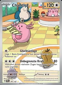 Chaneira 187/167 – Maskerade im Zwielicht (TWM), Pokémon-Karte Deutsch