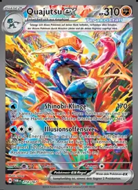 Quajutsu-ex 214/167 – Maskerade im Zwielicht (TWM), Pokémon-Karte Deutsch