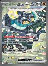 Fundamentmaske-Ogerpon-ex 215/167 – Maskerade im Zwielicht (TWM), Pokémon-Karte Deutsch