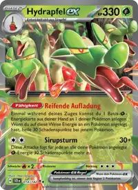 Hydrapfel-ex 014/142 – Stellarkrone (SCR), Pokémon-Karte Deutsch