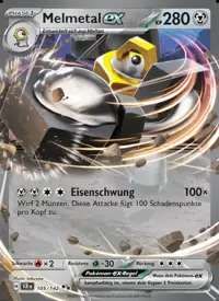 Melmetal-ex 105/142 – Stellarkrone (SCR), Pokémon-Karte Deutsch