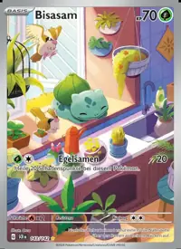 Bisasam 143/142 – Stellarkrone (SCR), Pokémon-Karte Deutsch