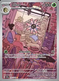 Liliep 145/142 – Stellarkrone (SCR), Pokémon-Karte Deutsch