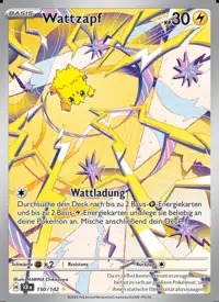 Wattzapf 150/142 – Stellarkrone (SCR), Pokémon-Karte Deutsch
