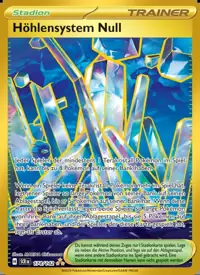 Höhlensystem Null 174/142 – Stellarkrone (SCR), Pokémon-Karte Deutsch