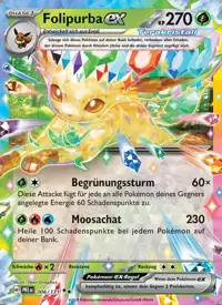 Folipurba-ex 006/131 – Prismatische Entwicklungen (PRE), Pokémon-Karte Deutsch