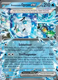 Brunnenmaske-Ogerpon-ex 027/131 – Prismatische Entwicklungen (PRE), Pokémon-Karte Deutsch