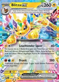 Blitza-ex 030/131 – Prismatische Entwicklungen (PRE), Pokémon-Karte Deutsch