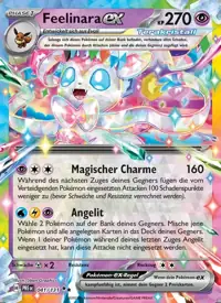 Feelinara-ex 041/131 – Prismatische Entwicklungen (PRE), Pokémon-Karte Deutsch