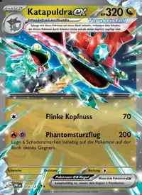 Katapuldra-ex 073/131 – Prismatische Entwicklungen (PRE), Pokémon-Karte Deutsch