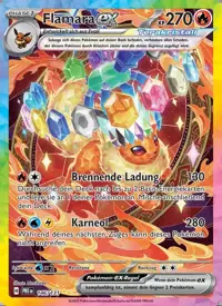 Flamara-ex 146/131 – Prismatische Entwicklungen (PRE), Pokémon-Karte Deutsch