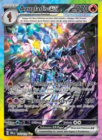Azugladis-ex 147/131 – Prismatische Entwicklungen (PRE), Pokémon-Karte Deutsch