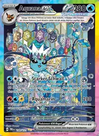 Aquana-ex 149/131 – Prismatische Entwicklungen (PRE), Pokémon-Karte Deutsch