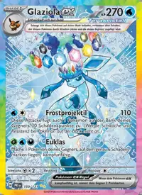 Glaziola-ex 150/131 – Prismatische Entwicklungen (PRE), Pokémon-Karte Deutsch