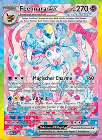 Feelinara-ex 156/131 – Prismatische Entwicklungen (PRE), Pokémon-Karte Deutsch