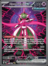 Eisenkrieger-ex 157/131 – Prismatische Entwicklungen (PRE), Pokémon-Karte Deutsch