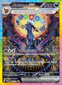 Nachtara-ex 161/131 – Prismatische Entwicklungen (PRE), Pokémon-Karte Deutsch