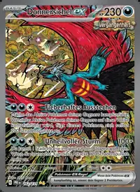 Donnersichel-ex 162/131 – Prismatische Entwicklungen (PRE), Pokémon-Karte Deutsch