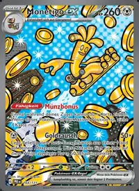 Monetigo-ex 164/131 – Prismatische Entwicklungen (PRE), Pokémon-Karte Deutsch