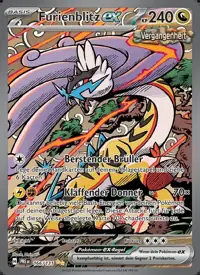Furienblitz-ex 166/131 – Prismatische Entwicklungen (PRE), Pokémon-Karte Deutsch