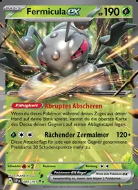 Fermicula-ex 004/191 – Stürmische Funken (SSP), Pokémon-Karte Deutsch
