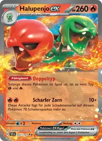 Halupenjo-ex 037/191 – Stürmische Funken (SSP), Pokémon-Karte Deutsch