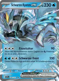 Schwarzes Kyurem-ex 048/191 – Stürmische Funken (SSP), Pokémon-Karte Deutsch