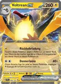 Voltrean-ex 068/191 – Stürmische Funken (SSP), Pokémon-Karte Deutsch