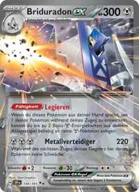 Briduradon-ex 130/191 – Stürmische Funken (SSP), Pokémon-Karte Deutsch